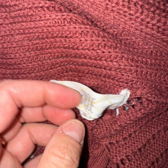 Pinque - Rust Knit Cardigan - Picture 3 of 7